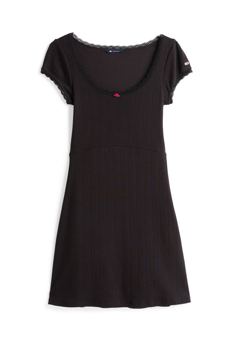 Tommy Jeans Jerseyjurk zwart