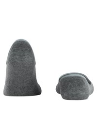 FALKE INVISIBLE STEP HIGH CUT - Füßlinge - light greymel