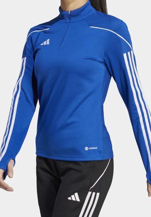 Langærmet T-shirt - royal blue