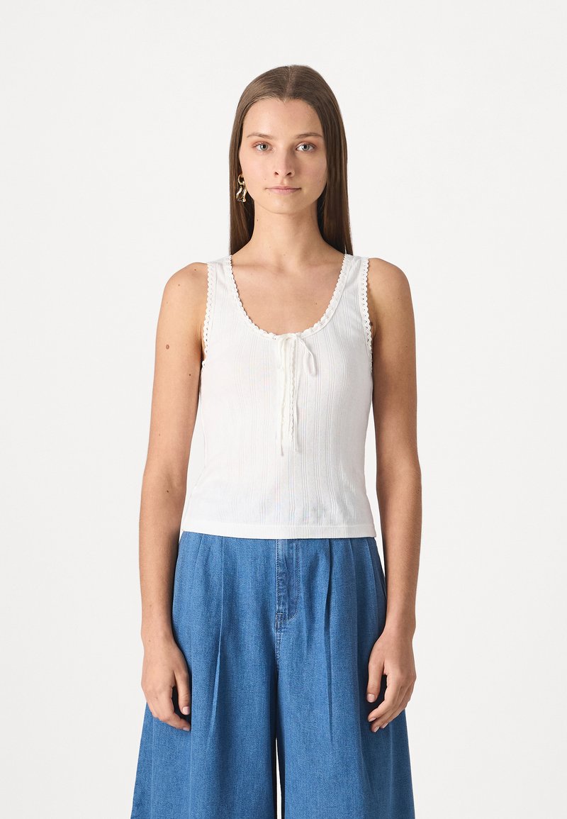 GAP GAP X DOEN POINTELLE TANK - Top - new off white