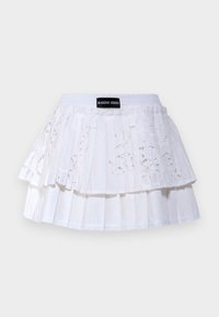 UPCYCLED HOUSEHOLD PLEATED SKIRT - Minirock - off white
