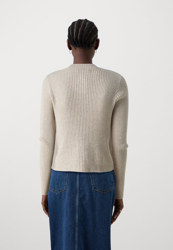 ONLKATIA - Cardigan - mocha meringue melange4