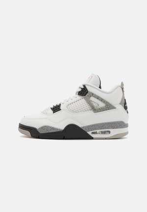 AIR JORDAN 4 RETRO - Sneakers alte - summit white/fire red/tech grey/black