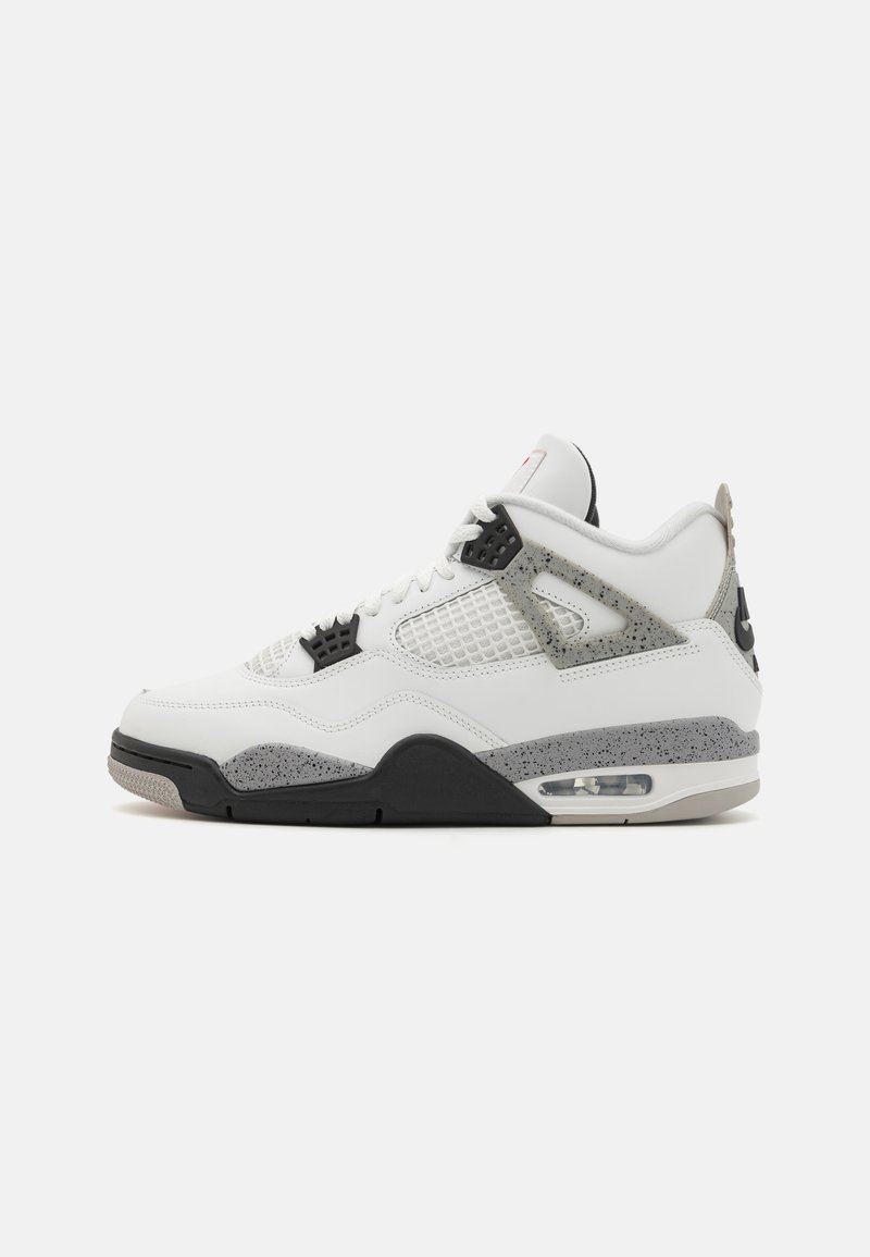 Jordan - AIR JORDAN 4 RETRO  - Sneakers high - summit white/fire red/tech grey/black, Extindeți