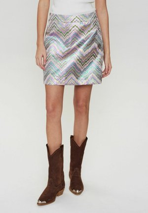 A-lijn rok - dark purple