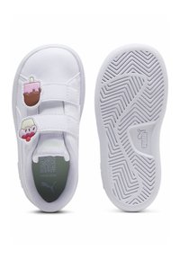 Puma SMASH - Babacipők - white green illusion