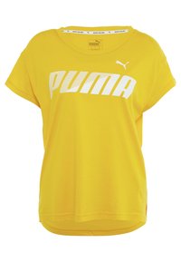 Puma Print T-shirt - yellow
