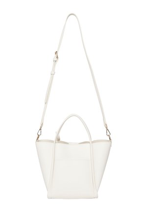 Calliope, BORSA TINTA UNITA - Borsa a mano - bianco lana
