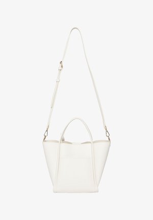 Calliope, BORSA TINTA UNITA - Borsa a mano - bianco lana