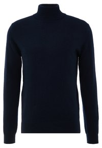 pure cashmere MEN TURTLE NECK SWEATER - Pulóver - dark navy