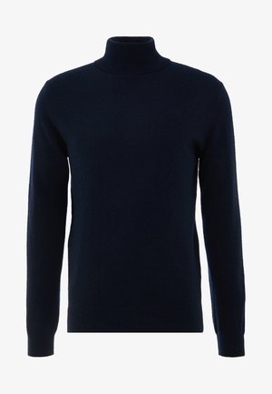 pure cashmere MEN TURTLE NECK SWEATER - Džemperis - dark navy