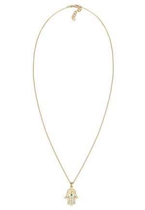 SPARKLING HAMSA HAND - MIT KRISTALLEN VON SWAROVSKI® - Collana - gold-coloured