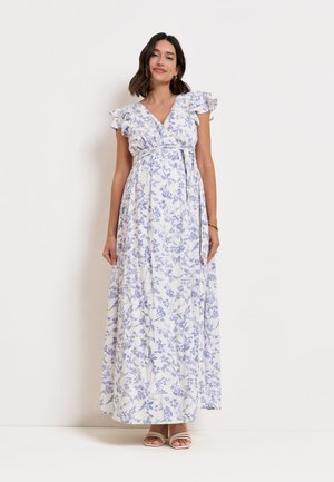 Seraphine MATERNITY MAXI DRESS . - Velika haljina - white & blue