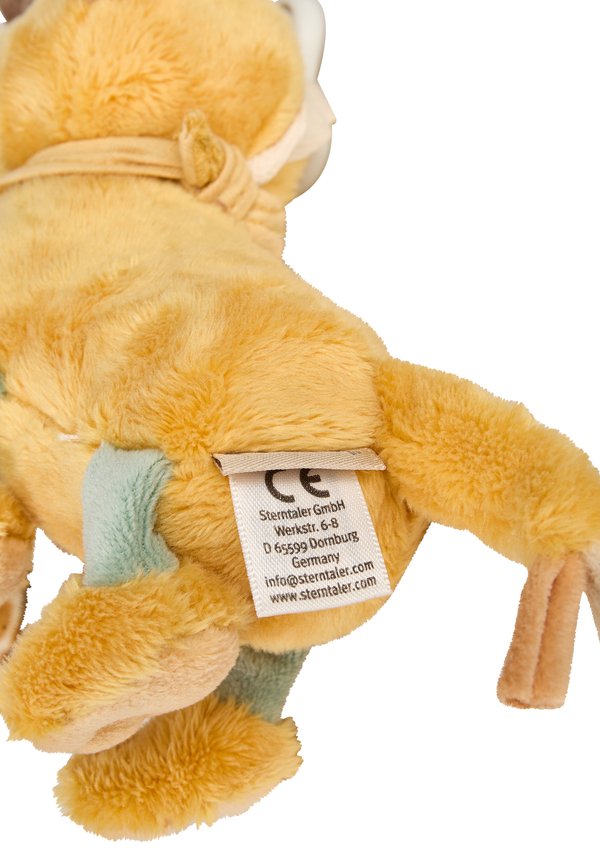 ANHÄNGER LÖWE LEO – Baby-Spielzeug – gelb