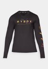 HYROX RUN CLOUDSPUN TEE - Ilgarankovis viršutinės dalies drabužis - black