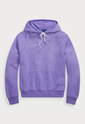 Polo Ralph Lauren, SHRUNKEN FIT LIGHTWEIGHT FLEECE HOODIE - Kapucnis pulóver - pure lilac