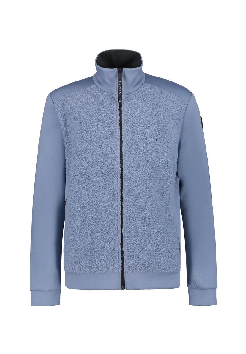 LUHTA Sweater met rits blauw LUHTA Sweater met rits blauw