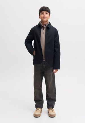 Jack & Jones Kids, RELAXED FIT JEANS JJICHRIS JJCREW AT 510 JNR RELAXED FIT JEANS JUNIOR - Jean slim - black denim