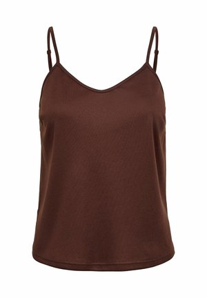 A-VIEW, SLIP TOP - Top - dark brown