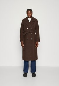 Modström SHAYMD COAT - Trenchcoat - dark coffee