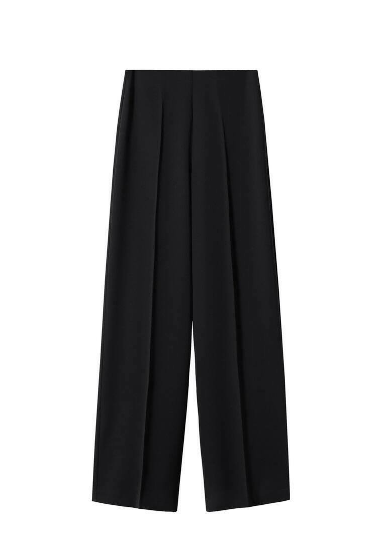 Mango Broek zwart