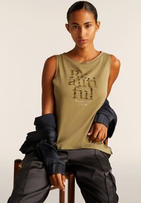 Freddy Top - aloe zebra animalier