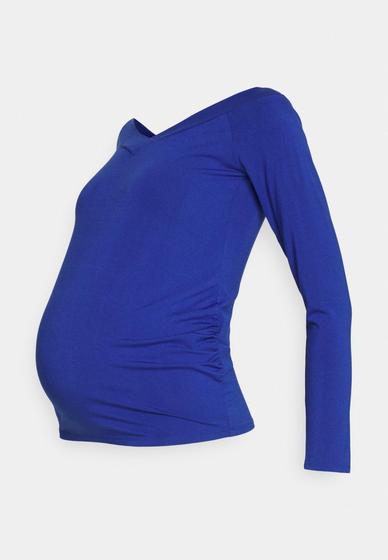 Pieces Maternity Longsleeve koningsblauw