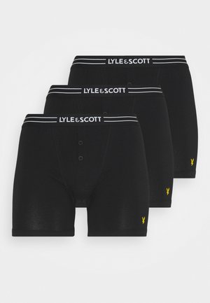 Lyle & Scott LEWIS 3 PACK - Trunks - black