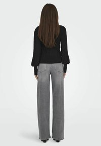ONLY ONLKATIA STRUC PUFF ONECK - Trui - black