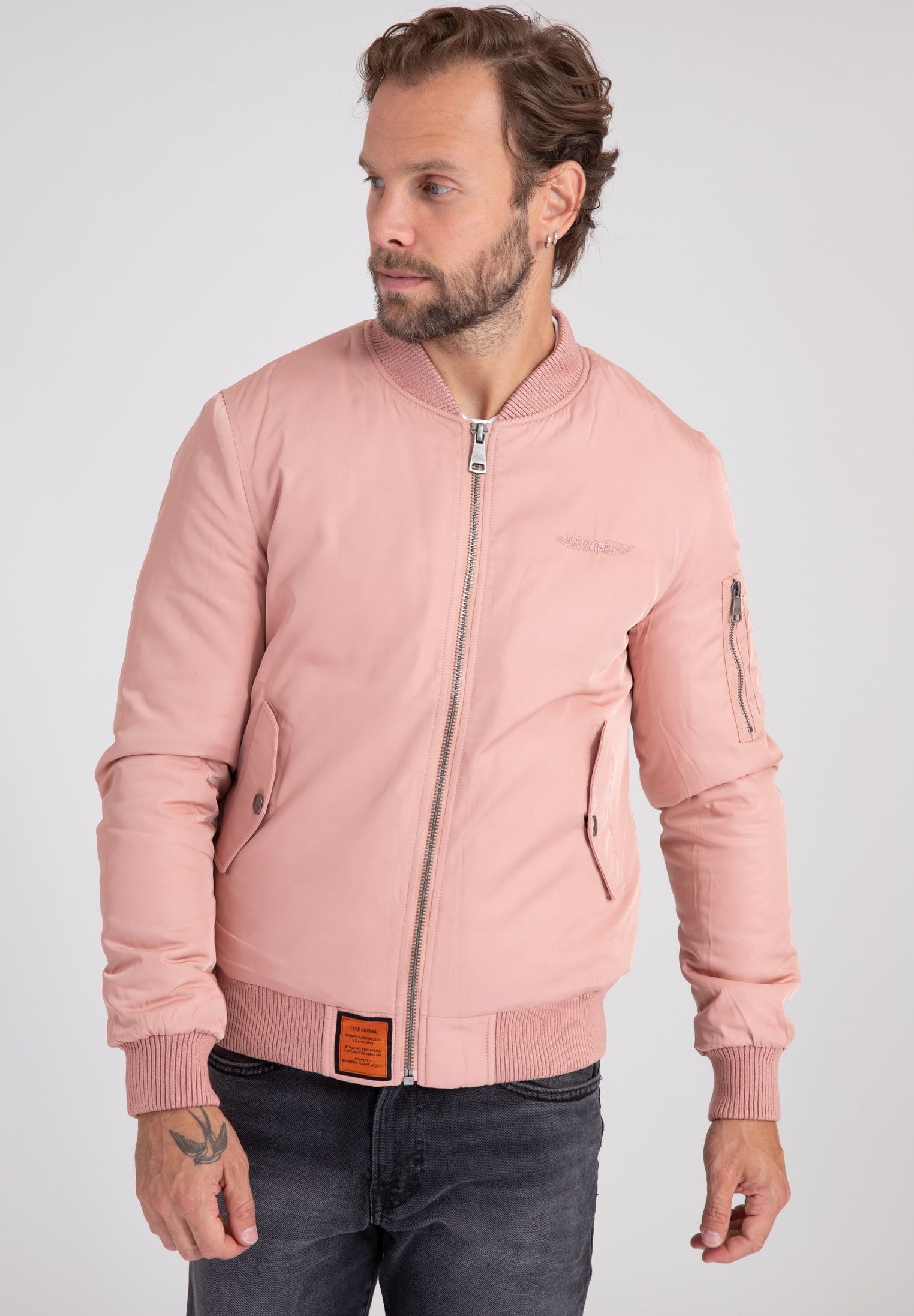 rose bomber jacket mens