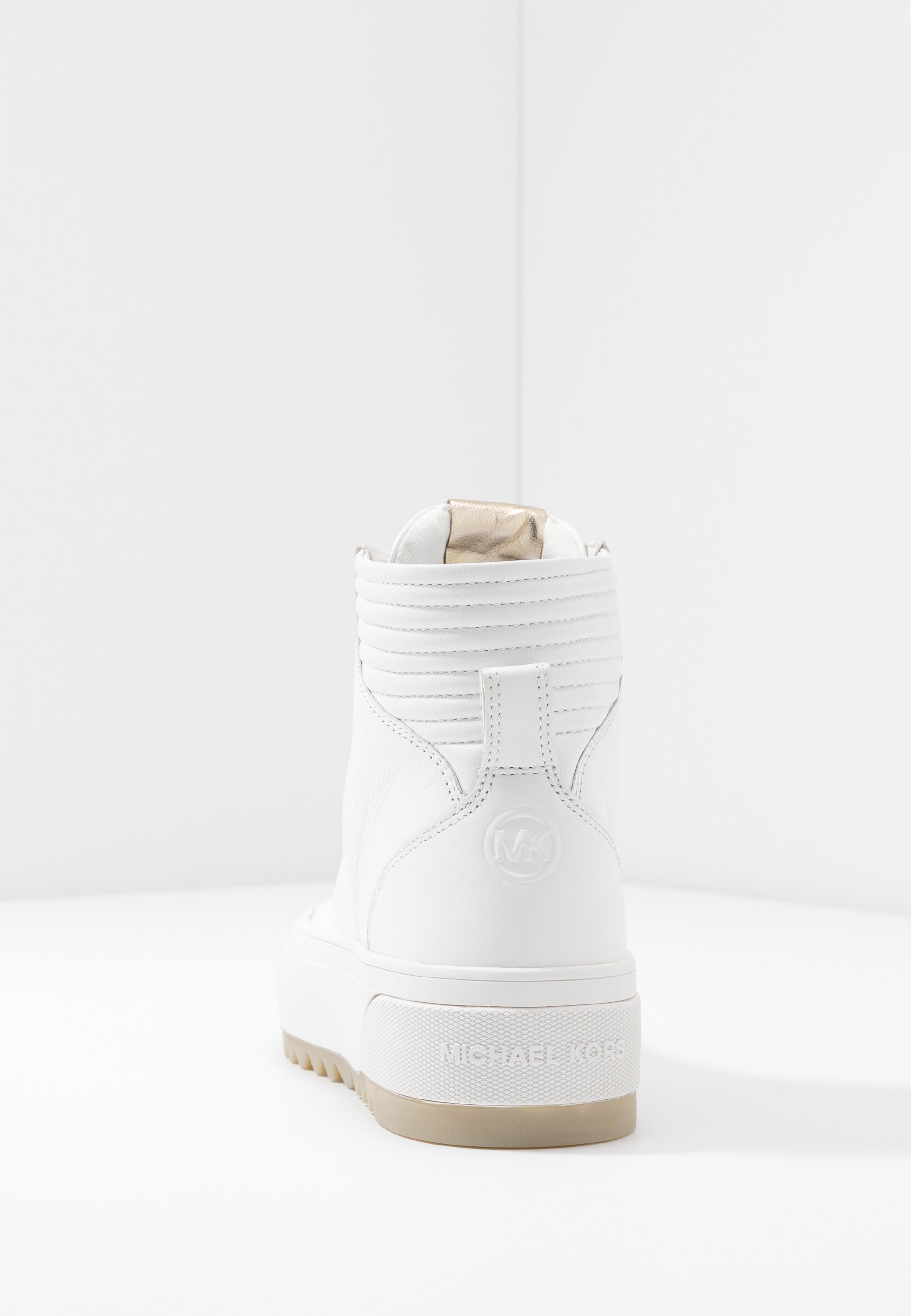 MICHAEL Michael Kors KEEGAN Høye joggesko optic white MICHAEL Michael Kors KEEGAN Høye joggesko optic white
