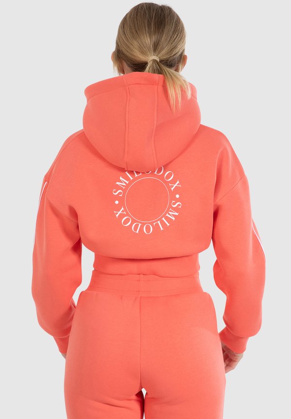 Sweatjacke - koralle