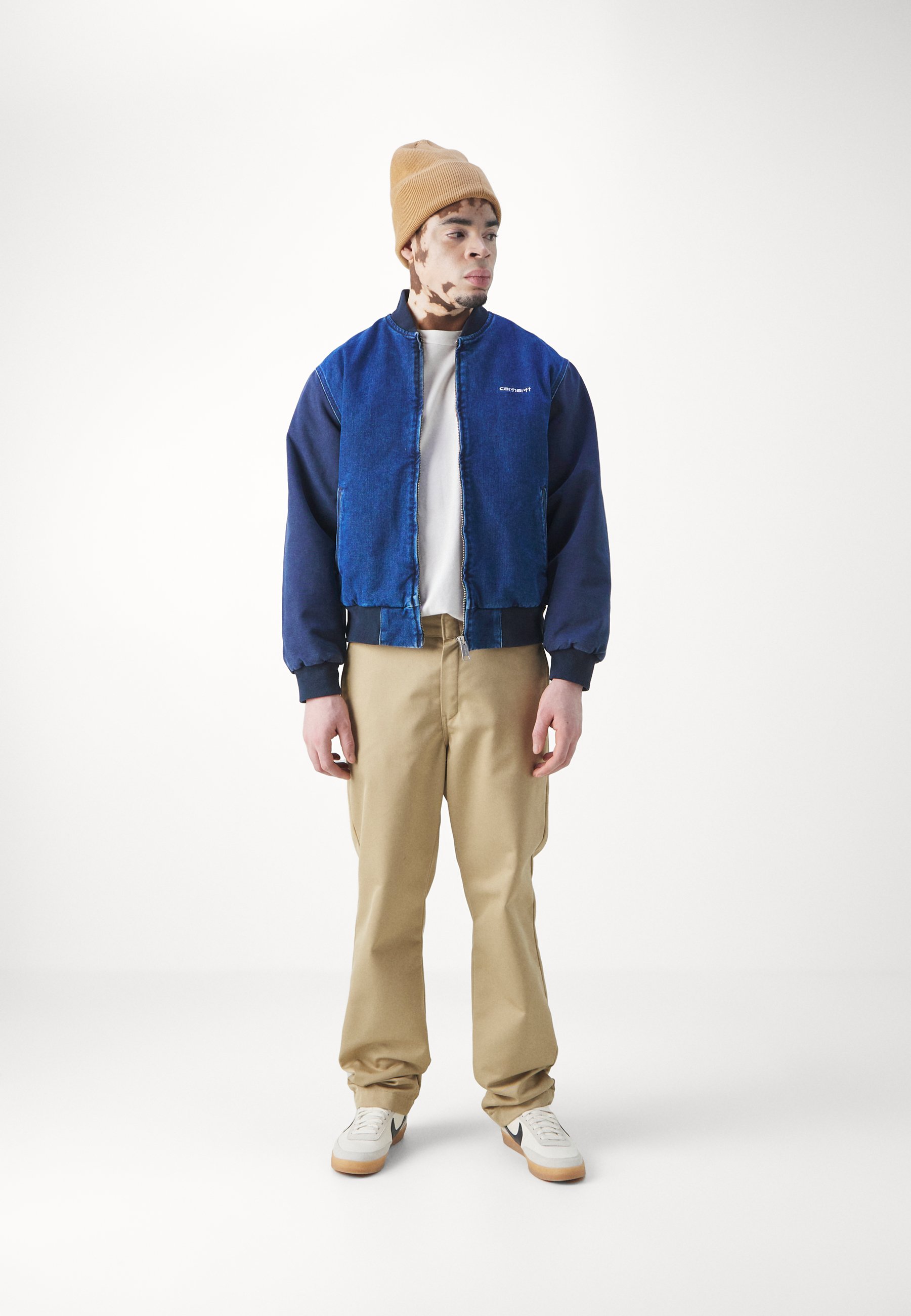 Carhartt WIP PAXON - Denim jacket - blue/dark navy/blue - Zalando
