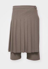 DETACHABLE SKIRT - Šortky - olive