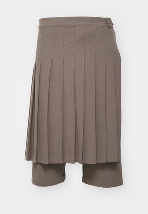 DETACHABLE SKIRT - Rövidnadrágok - olive