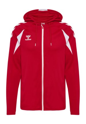 CORE 2.0 ZIP HOODIE - Sweatjakke - true red white