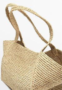 Massimo Dutti Shopping bag - beige