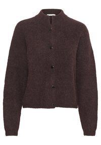 ALPHA CARDIGAN - Cardigan - plum melange