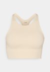 SEAMLESS PADDED SPORTS - Topp - ecru