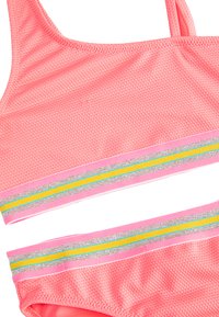 Koton SET RUFFLE DETAIL ONE SHOULDER STRAPPY - Bikini - pink