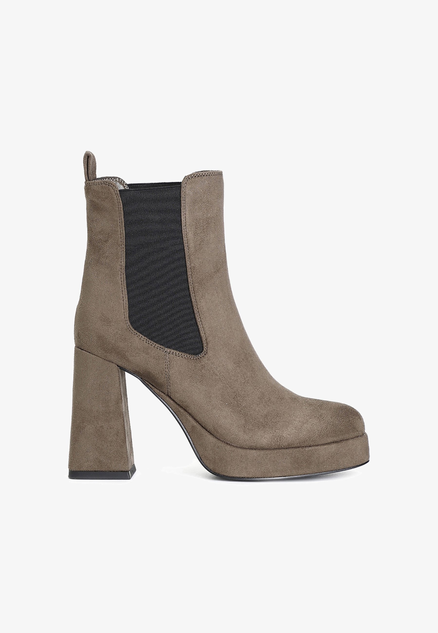 Botines Plataforma Mujer Zalando Taupe Botines Tacon Zalando Botas