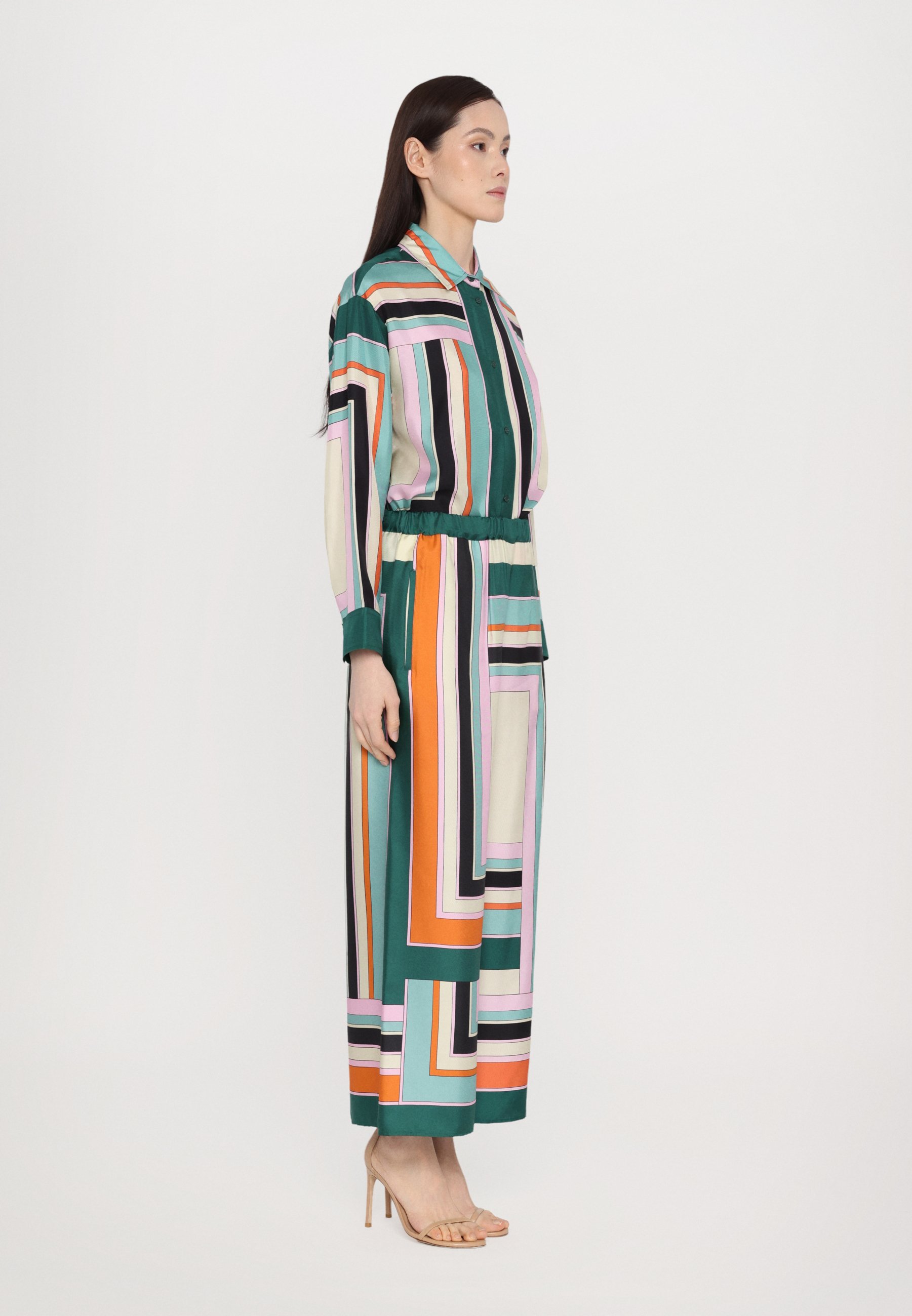 WEEKEND MaxMara OTTAVO - Trousers - multi coloured/white