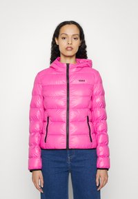 HUGO FAMARA 1 - Casaco de inverno - dark pink