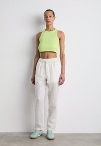 BOSS TIMPA - Broek - open white
