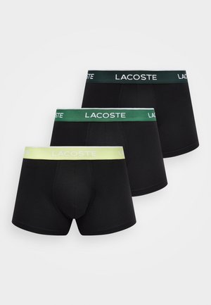 COURTS 3 PACK - Krátke boxerky - black/sencha green
