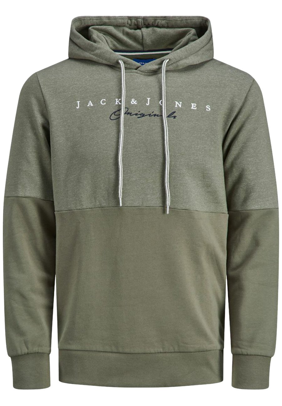 Felpa Con Cappuccio Jack & Jones Jortrailer - Blazer Blu Navy, Uomo Taglia S, Cotone Comodo - 4