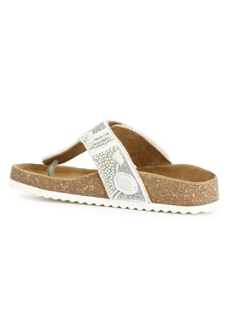 CAFèNOIR Slip-on sandaler - bianco