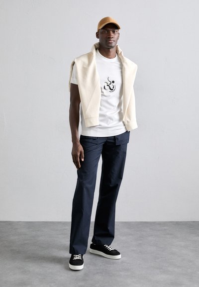 Emporio Armani Print T-shirt - snow white