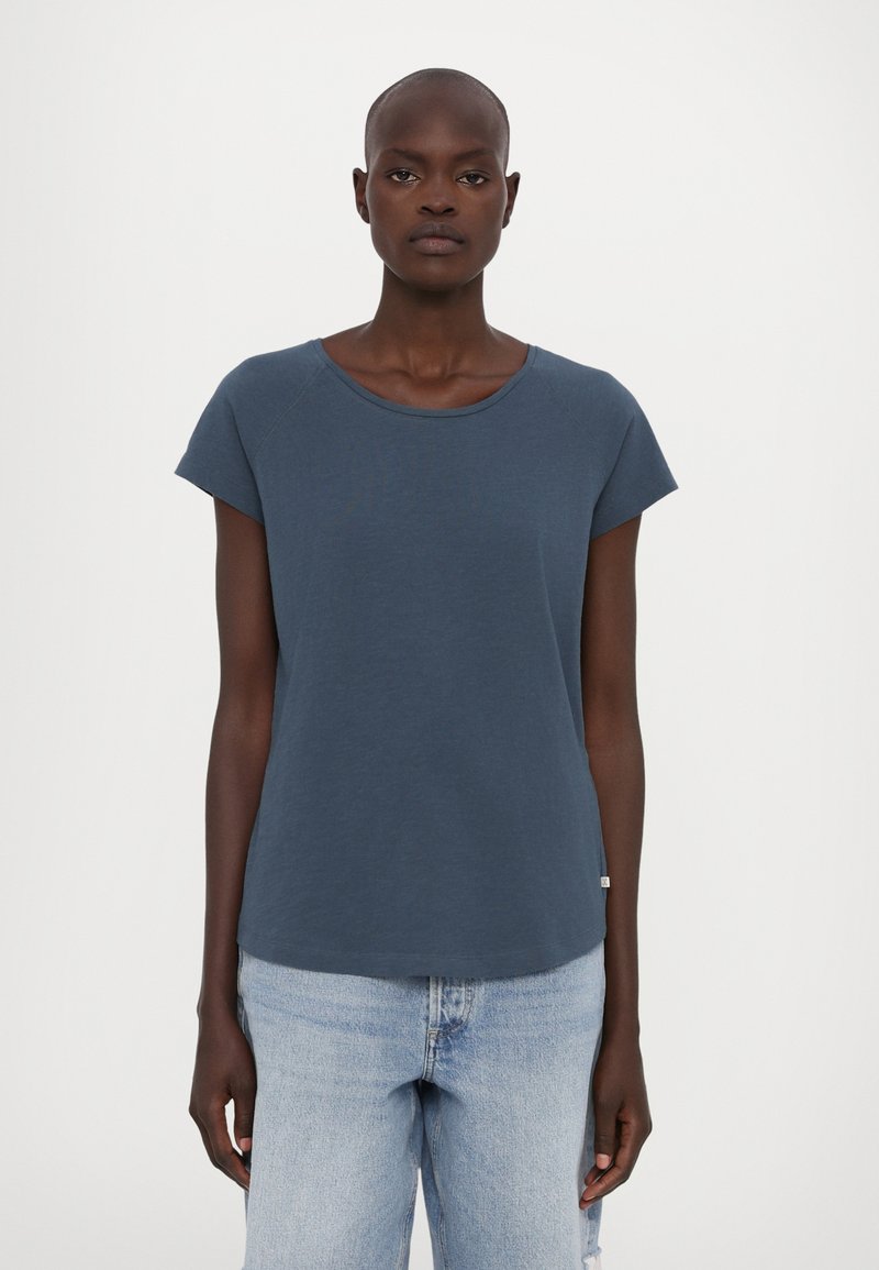 CLOSED Basic T-shirt - graphite blue