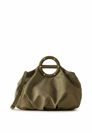 Borbonese VIS A VIS BOWLER BAG MEDIUM - Sac à main - green